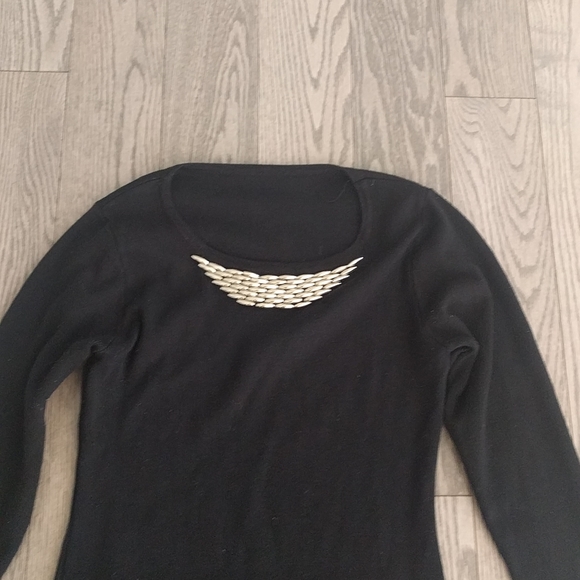 Beautiful black knitting dress 🍀🍀👗 - Picture 2 of 8